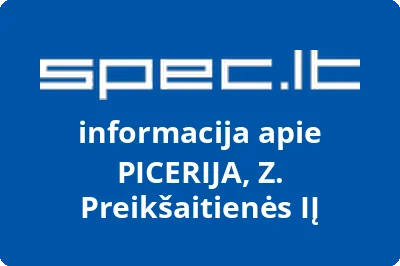 PICERIJA, Z. Preikšaitienės, IĮ
