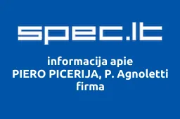 PIERO PICERIJA, P. Agnoletti firma | spec.lt