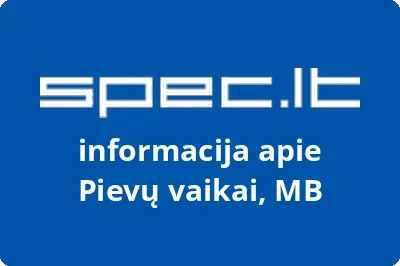 Pievų vaikai, MB | spec.lt