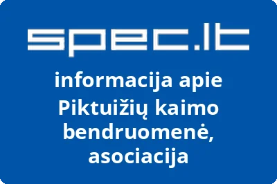 Piktuižių kaimo bendruomenė, asociacija