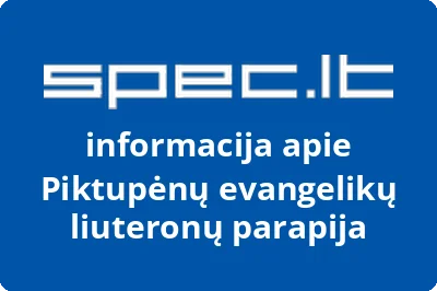 Piktupėnų evangelikų liuteronų parapija