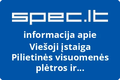 Pilietinės visuomenės plėtros ir bendradarbiavimo agentūra, VŠĮ