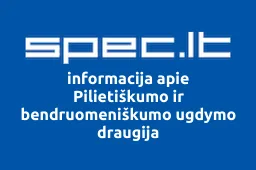 Pilietiškumo ir bendruomeniškumo ugdymo draugija iliustracija