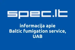 Baltic fumigation service, UAB | spec.lt