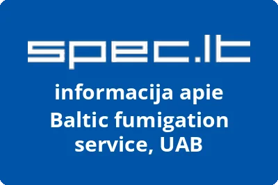 Baltic fumigation service, UAB