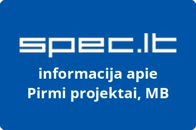 Pirmi projektai, MB