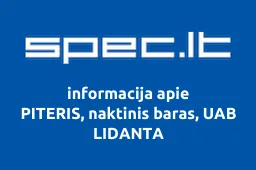 PITERIS, naktinis baras, UAB LIDANTA