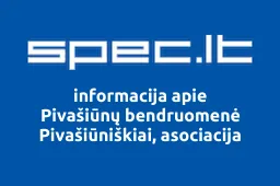 Pivašiūnų bendruomenė Pivašiūniškiai, asociacija | spec.lt