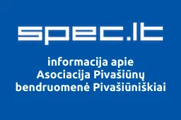 Asociacija Pivašiūnų bendruomenė Pivašiūniškiai | spec.lt