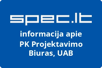 PK projektavimo biuras, UAB