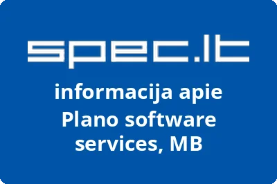 Plano software services, MB | spec.lt