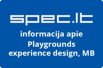 Playgrounds experience design, MB | spec.lt