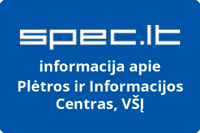 Plėtros ir informacijos centras, VŠĮ