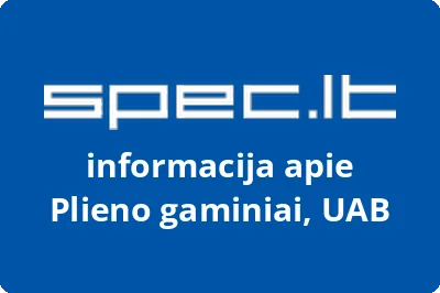 Plieno gaminiai, UAB