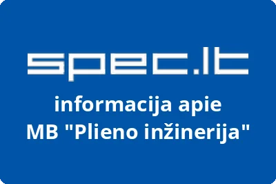 Plieno inžinerija, MB | spec.lt