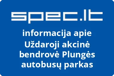 Plungės autobusų parkas, UAB