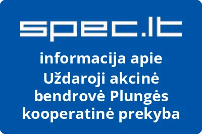 Plungės kooperatinė prekyba, UAB