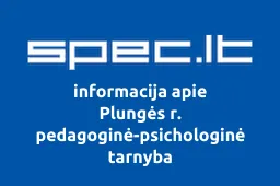 Plungės r. pedagoginė-psichologinė tarnyba