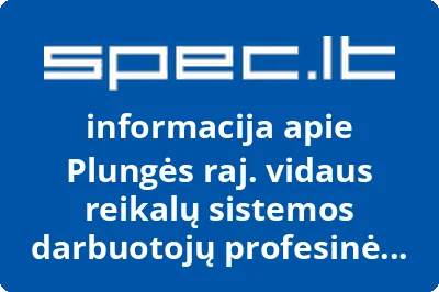 Plungės raj. vidaus reikalų sistemos darbuotojų profesinė sąjunga | spec.lt