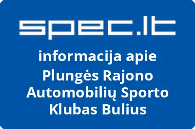 Plungės rajono automobilių sporto klubas Bulius