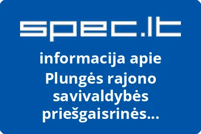 Plungės rajono savivaldybės priešgaisrinės apsaugos tarnyba