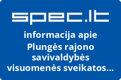 Plungės rajono savivaldybės visuomenės sveikatos biuras