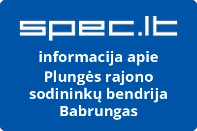 Plungės rajono sodininkų bendrija Babrungas