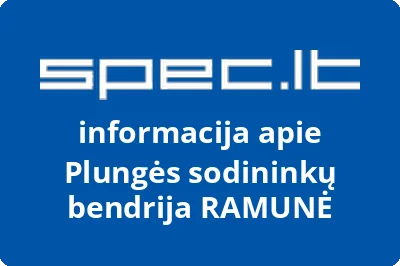 Plungės sodininkų bendrija RAMUNĖ | spec.lt
