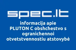PLUTON C obshchestvo s ogranichennoi otvetstvennostiu atstovybė Lietuvoje iliustracija