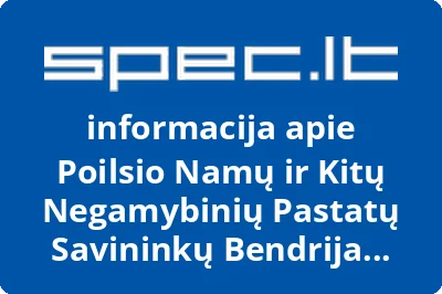 Poilsio namų ir kitų negamybinių pastatų savininkų bendrija BANGOS AIDAS