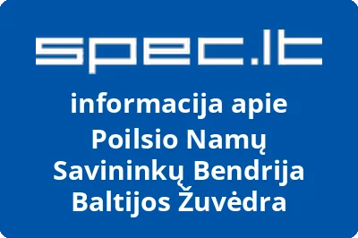 Poilsio namų savininkų bendrija Baltijos žuvėdra