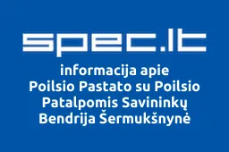 Poilsio Pastato su Poilsio Patalpomis Savininkų Bendrija Šermukšnynė iliustracija