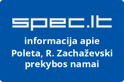 Poleta, R. Zachaževski prekybos namai