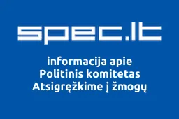 Politinis komitetas Atsigręžkime į žmogų | spec.lt