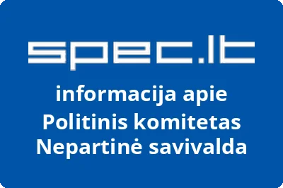 Politinis komitetas Nepartinė savivalda | spec.lt