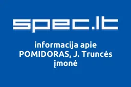 POMIDORAS, J. Truncės įmonė iliustracija