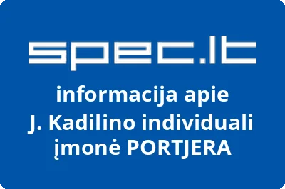 J. Kadilino individuali įmonė PORTJERA