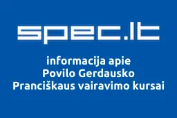 Povilo Gerdausko Pranciškaus vairavimo kursai | spec.lt