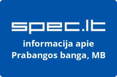 Prabangos banga, MB | spec.lt