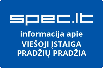 VIEŠOJI ĮSTAIGA PRADŽIŲ PRADŽIA
