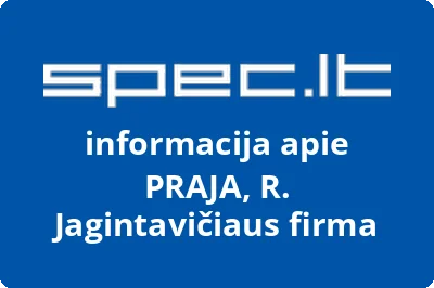 PRAJA, R. Jagintavičiaus firma