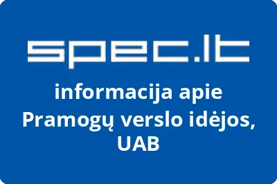Pramogų verslo idėjos, UAB