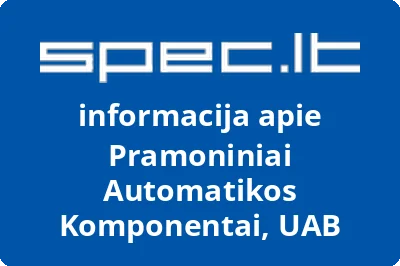 Pramoniniai automatikos komponentai, UAB