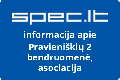 Pravieniškių 2 bendruomenė, asociacija