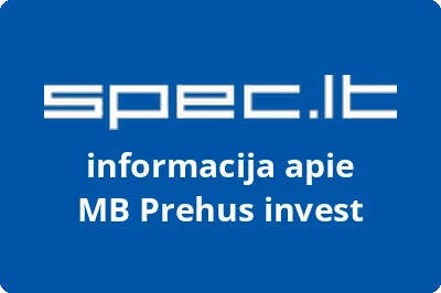 Prehus invest, MB