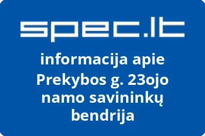 Prekybos g. 23ojo namo savininkų bendrija