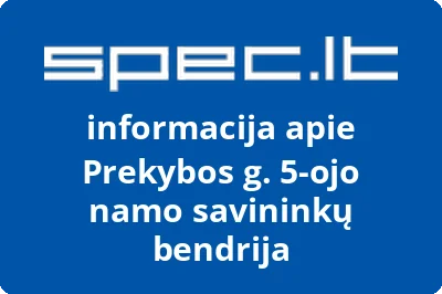 Prekybos g. 5-ojo namo savininkų bendrija