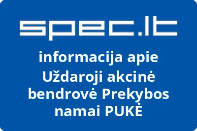 Prekybos namai PUKĖ, UAB
