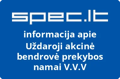 prekybos namai V.V.V, UAB