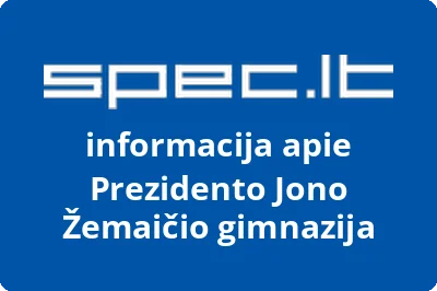Prezidento Jono Žemaičio gimnazija